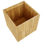 Журнальный столик, 45х45х55, Розенбург, из массива дуба, с местом для хранения, прикроватный, для гостиной, MAKOSA