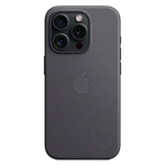 Тканевый чехол с поддержкой MagSafe Apple FineWoven Case для iPhone 15 Pro, Black (Черный)