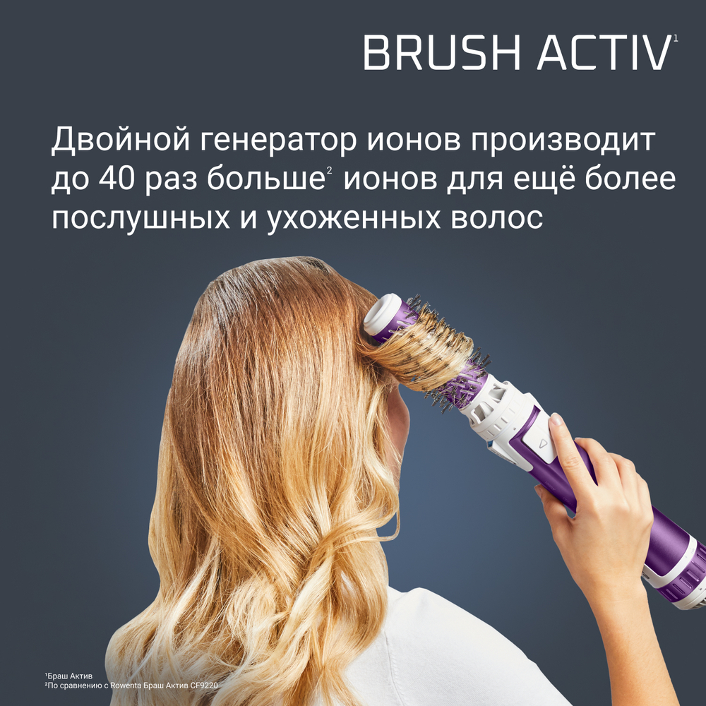 Фен-щетка Rowenta Brush Activ Volume&Shine CF9530F0
