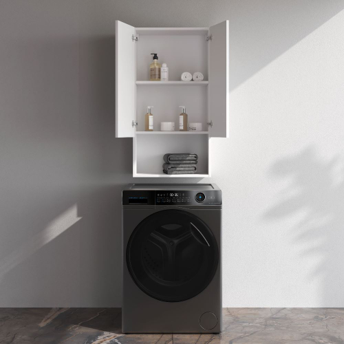 Шкаф навесной с дверками и открытой полкой, 50 см, белый глянец AM.PM X-Joy M85CHX05021WG