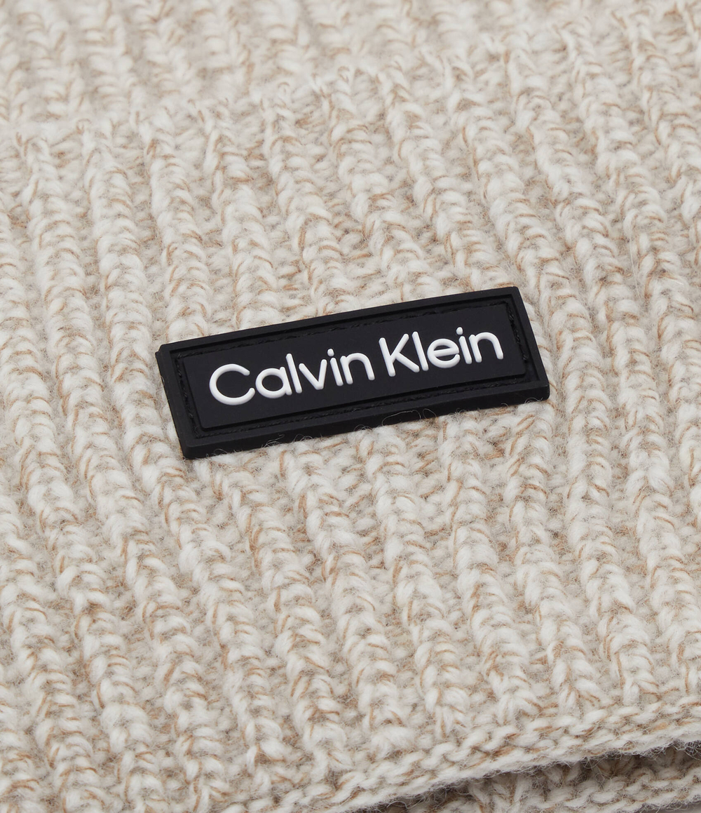 Хлопковая шапка DADDY Calvin Klein - песочный(K50K510984)