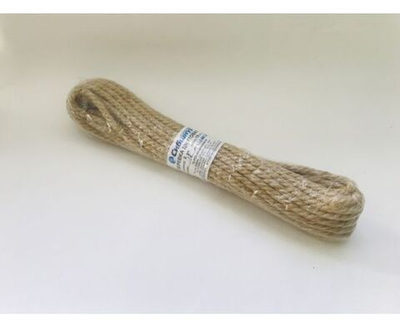 Шнур (веревка) джутовая d 6мм, 10м, Сибшнур