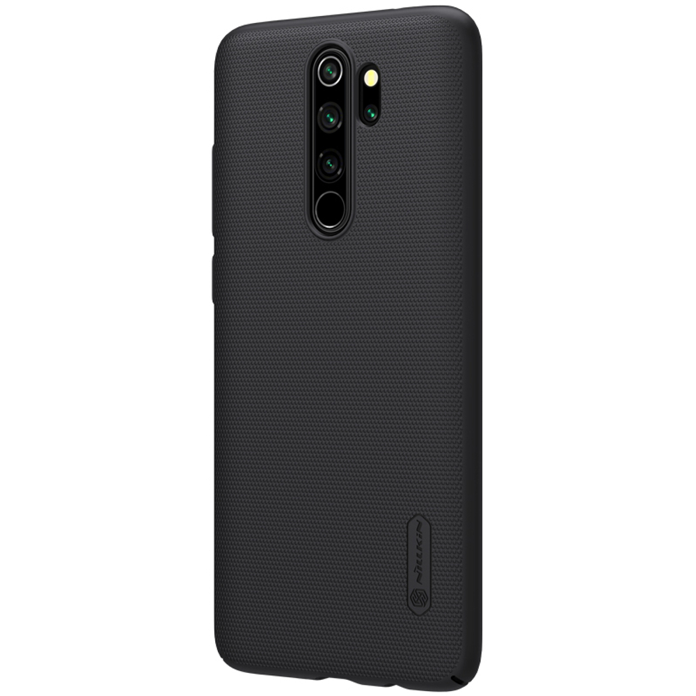 Чехол от Nillkin для Xiaomi Redmi Note 8 Pro, серия Super Frosted Shield черного цвета