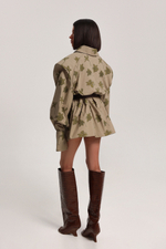 Рубашка в цветок