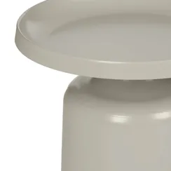 Кофейный стол Tuba Ø50х46 см, бежевый