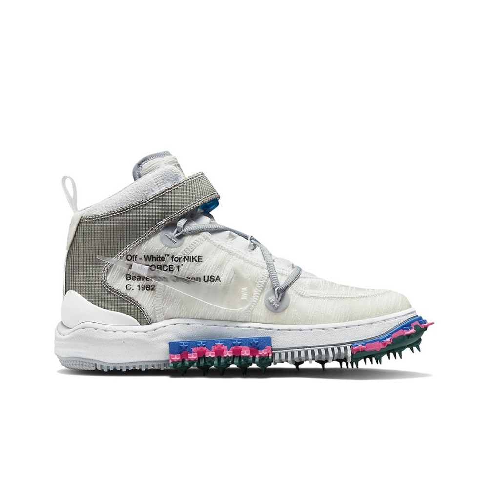 Кроссовки Off-White x Nike Air Force 1 Mid White