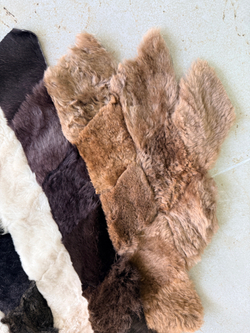 Меховой Коврик прикроватный накидка на кресло из овчины