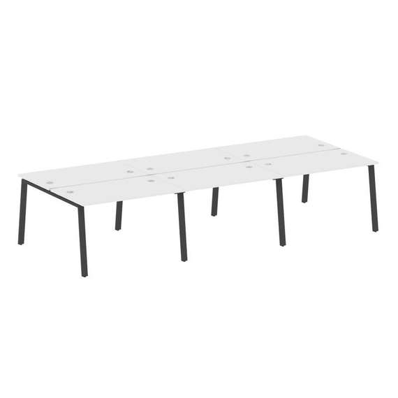 Метал Систем Рабочая станция на 6 мест на А-образном м/к БА.СМ-6.2