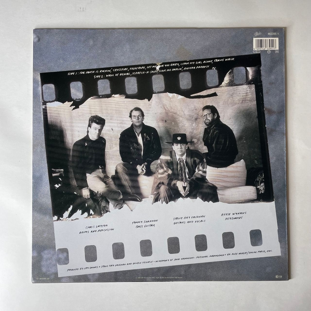 Винтажная виниловая пластинка LP Stevie Ray Vaughan And Double Trouble, In Step (Нидерланды 1989)