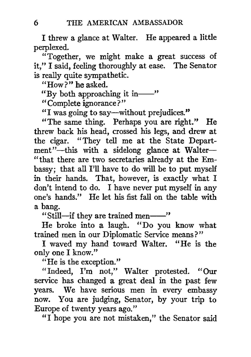 The American Ambassador | Lawrence Byrne