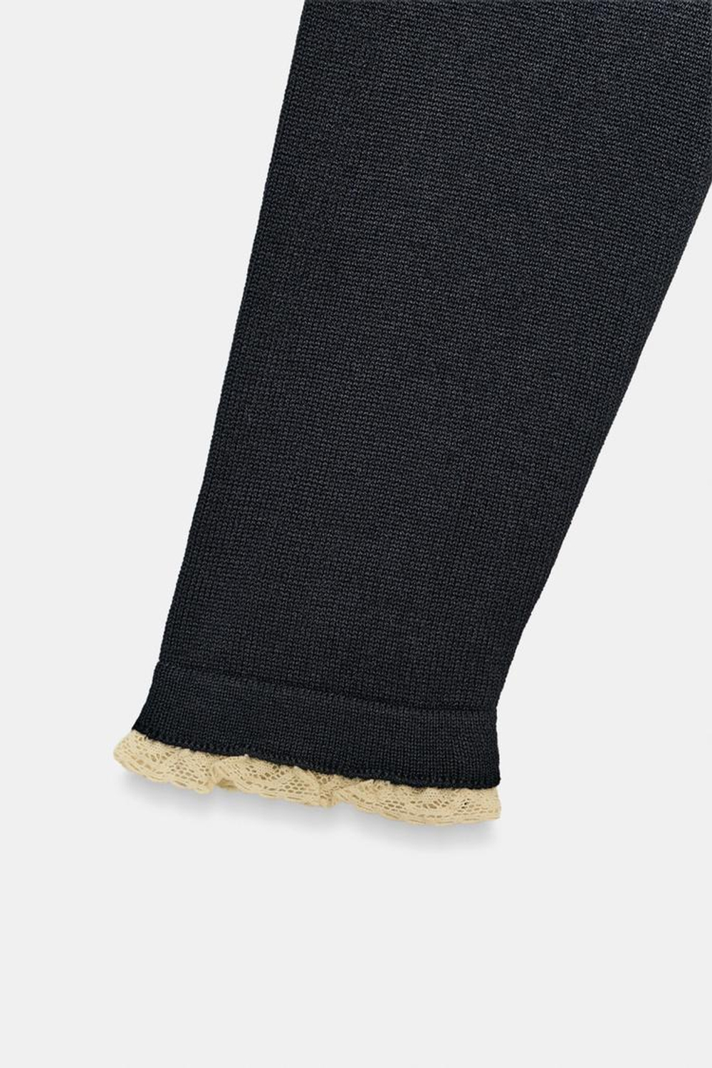 ZARА КАРДИГАН С КОМБИНИРОВАННОЙ КРУЖЕВНОЙ ОТДЕЛКОЙ, МОРСКОЙ СИНИЙ