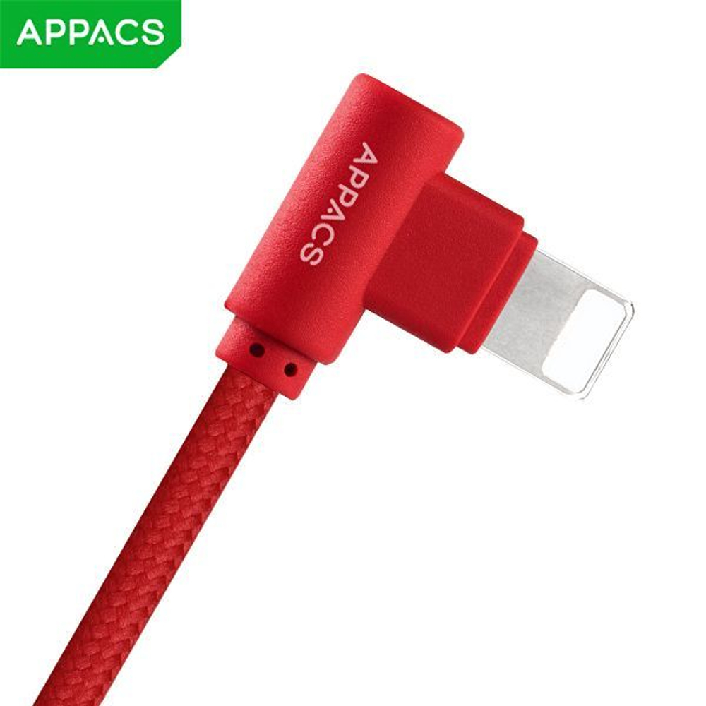 Кабель APPACS AP03180i, lightning (for iPhone), 5V/2.4A, 1 метр