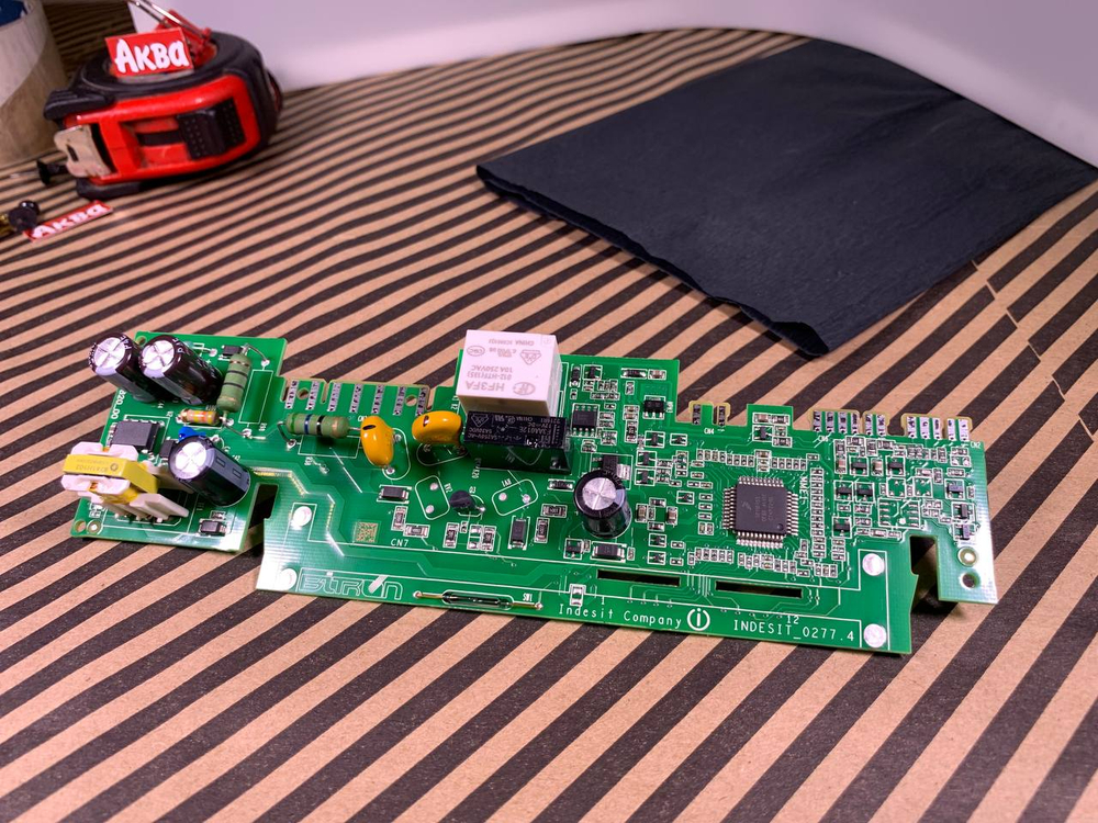 Плата ( модуль, короткая ) управления холодильника Indesit, Hotpoint-Ariston Индезит, Аристон Требует прошивки !