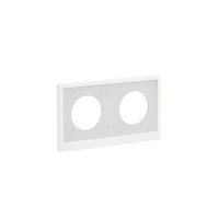 Рамка 2 поста IP44, KANT, белая магнолия