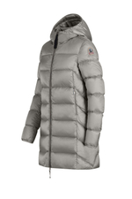 Куртка жен Parajumpers MARION 781 серая, капюшон