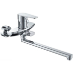 СМЕСИТЕЛЬ EKKO Д/ВАННЫ ДЛ.ИЗЛИВ ПЕРЕКЛЮЧАТЕЛЬ В КОРП E22313