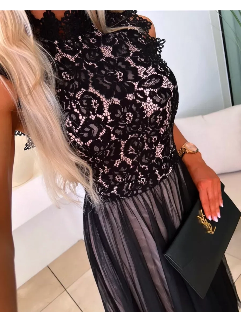 кружевное белое платье + plus size