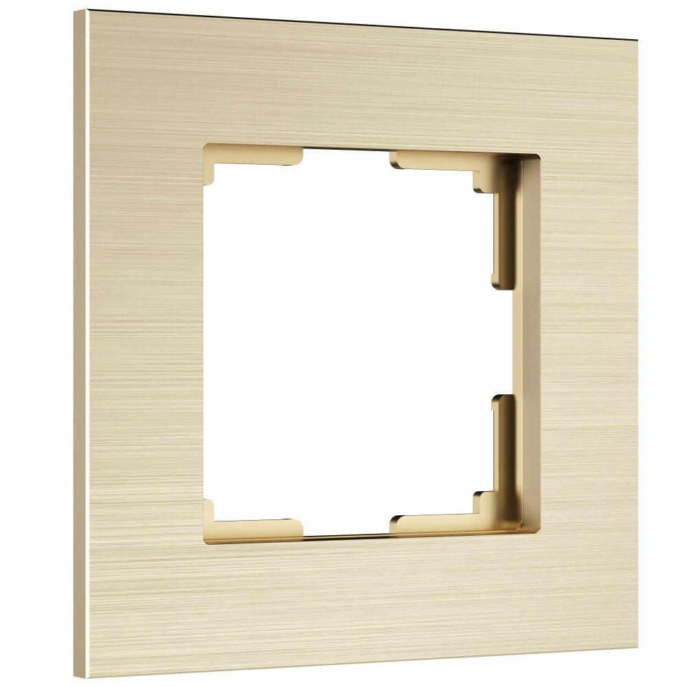 Рамка на 1 пост AluMax (шампань)