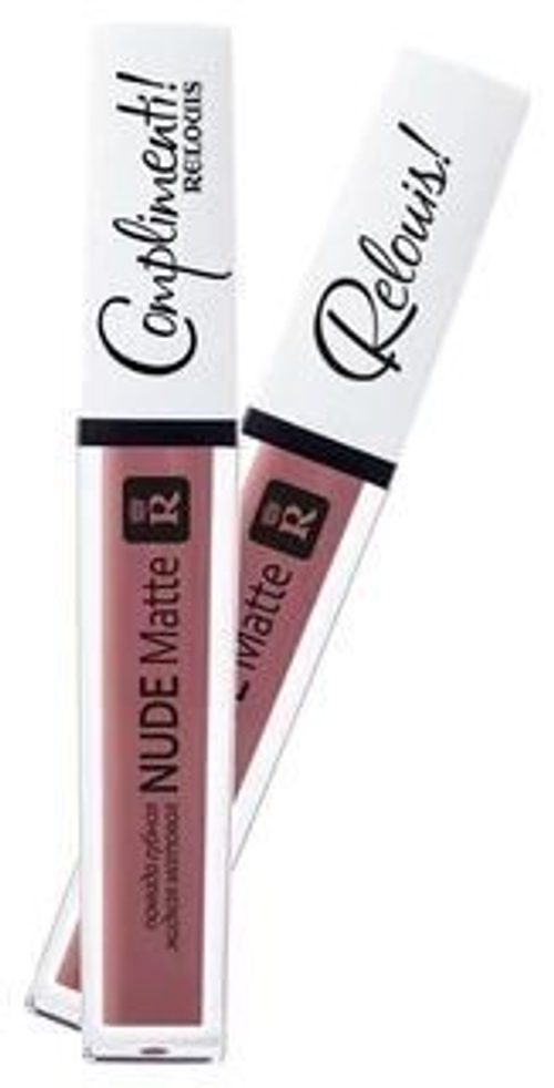 Помада COMPLIMENTI! Relouis Nude Matte тон 13 жидкая матовая 5 мл