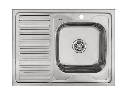 Мойка накладная 806016/0,6 1Ч1К (правая)