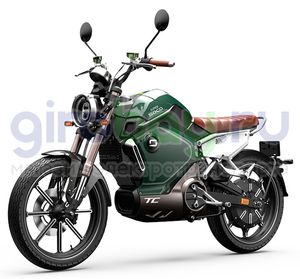 Электромотоцикл WHITE SIBERIA SUPER SOCO TC (Зеленый)