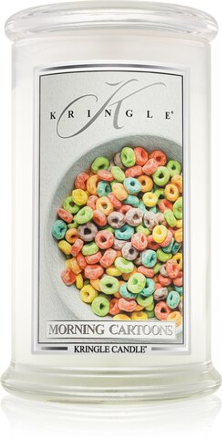 Kringle Candle Morning Cartoons - ароматическая свеча /   624  g  / GTIN 846853079264