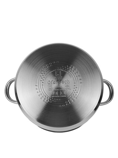 Кастрюля 5,5 л. из нержавеющей стали Ofenbach NB 100527 с крышкой
