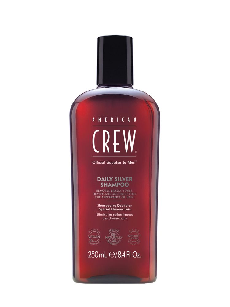 American Crew Daily Silver Shampoo - Шампунь для ежедневного ухода за волосами 250 мл