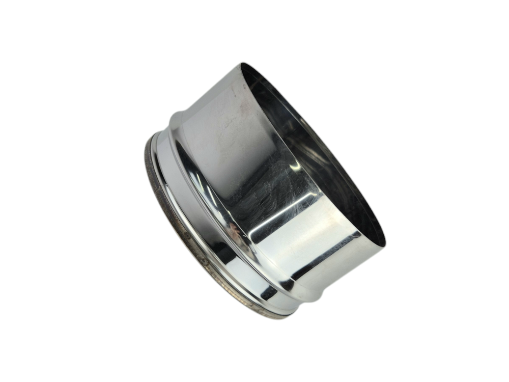 Заглушка для ревизии (430/0,5 мм)  Ф80 внутренняя нерж