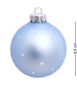 НФШ-1031 Ел. украшение Шар «Праздник» 85 мм