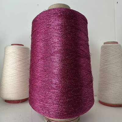 MH75COL - Torcitura di Domaso; 66% вискоза, 34% металлизированный люрекс; 7200м/100гр; col. 1025/СС, цвет: малиновый