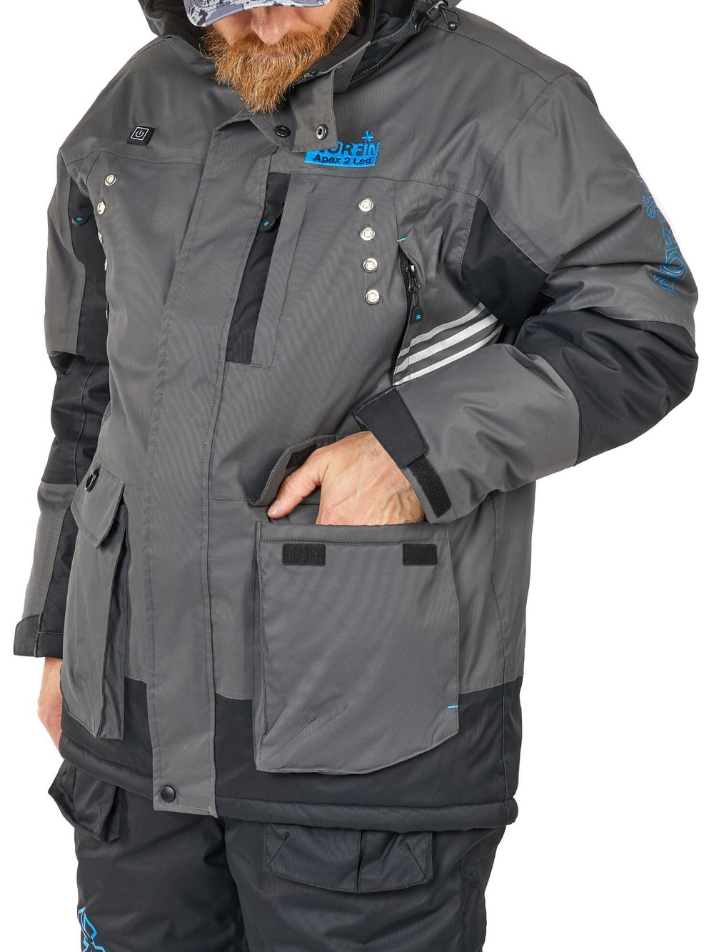 Костюм плавающий зимний Norfin APEX 2 LED 05 р.XXL