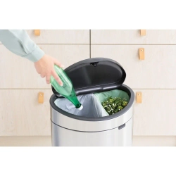 Brabantia Touch Bin New 23+10л контейнер для мусора New Recycle