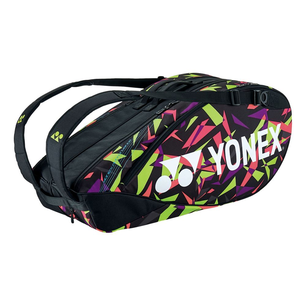 Теннисная сумка Yonex Pro Racquet Bag Racket Bag 8er - Black, Green