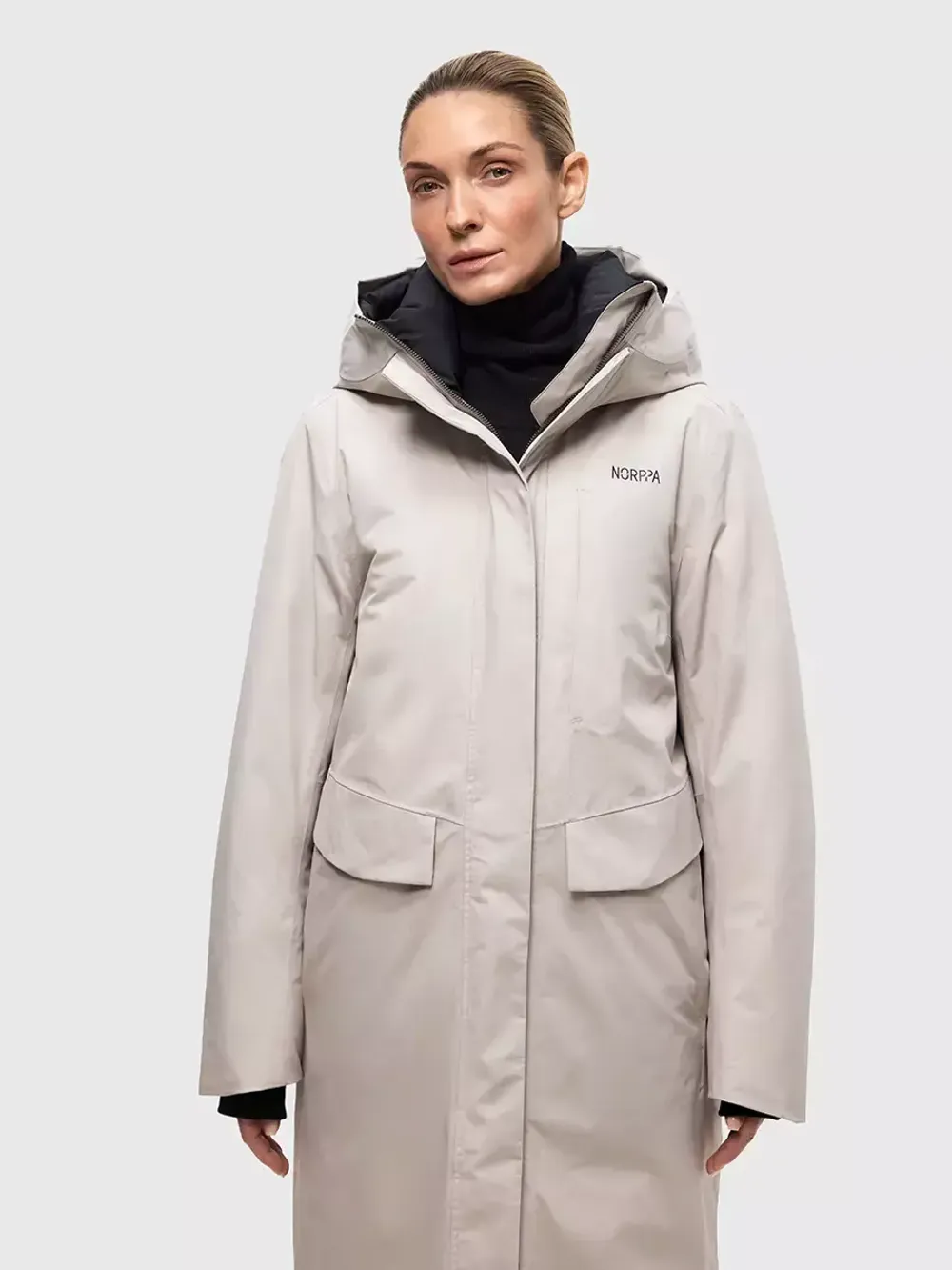 Пальто женское KOLARY NORPPA известь