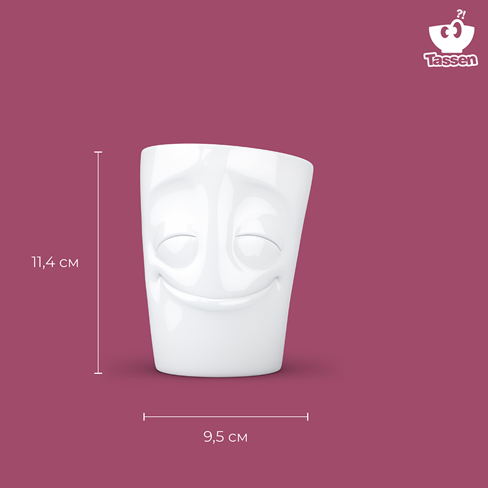 Кружка cheery, 350 мл, белая