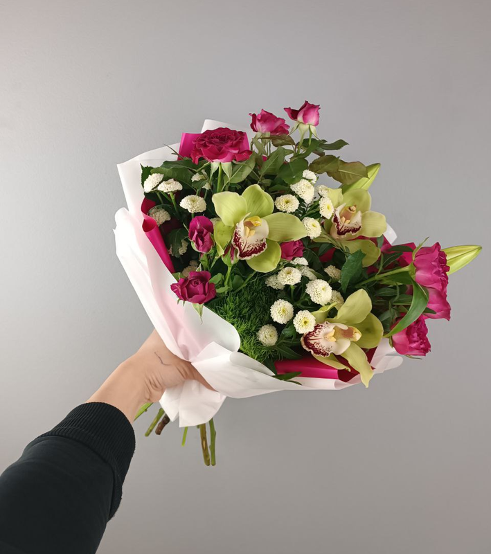 Букет "Нежность и страсть"