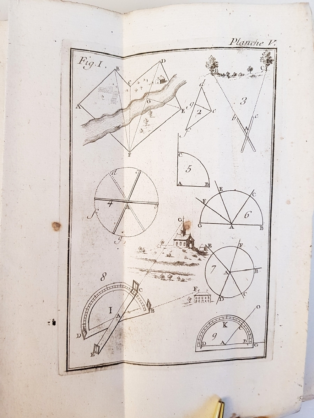 "Элементы геометрии Клеро (Elemens de Geometrie de Clairaut)". Par M.Clairaut (математик). 1753 г. - антикварная книга