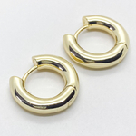 Ювелирные швензы Конго с позолотой, размер 20*4,3 мм, цена за пару