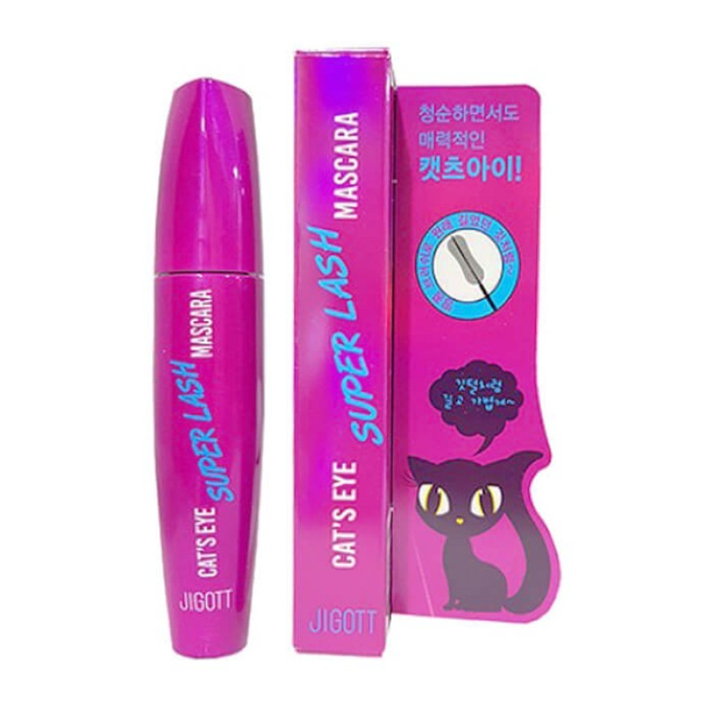 Тушь для ресниц  JIGOTT Cat`S Eye Mascara удлиняющая