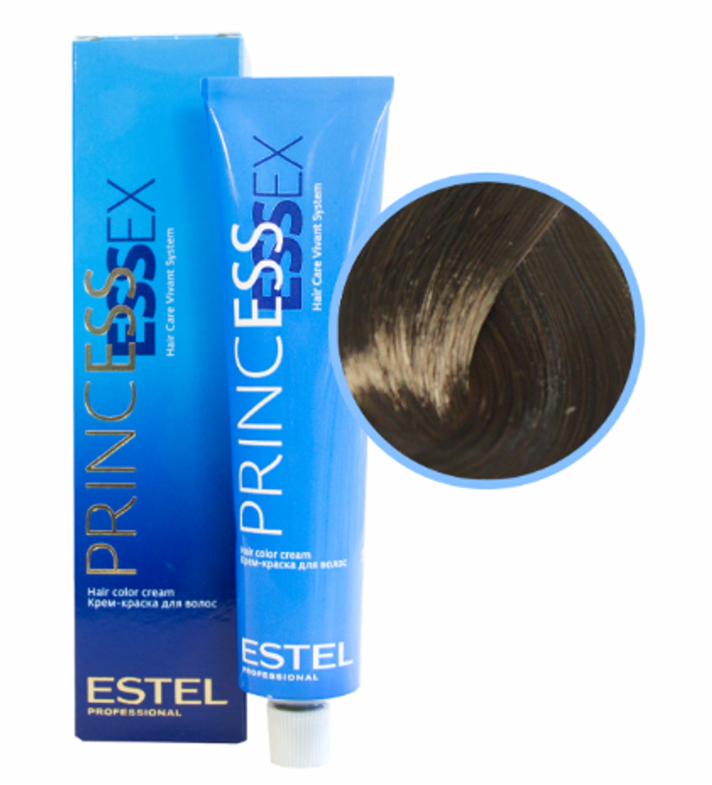 Estel Крем-краска Princess Essex, тон №4/0, Шатен