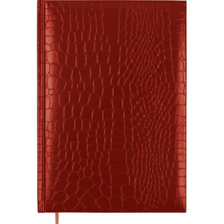 Ежедневник недат. А5 Attomex Arkona 272стр., красный, тв.обл., бумвинил, ляссе, 70г/м2