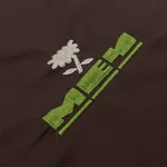 Шоппер Меч SS23 Embroidered Flower Chocolate коричневый