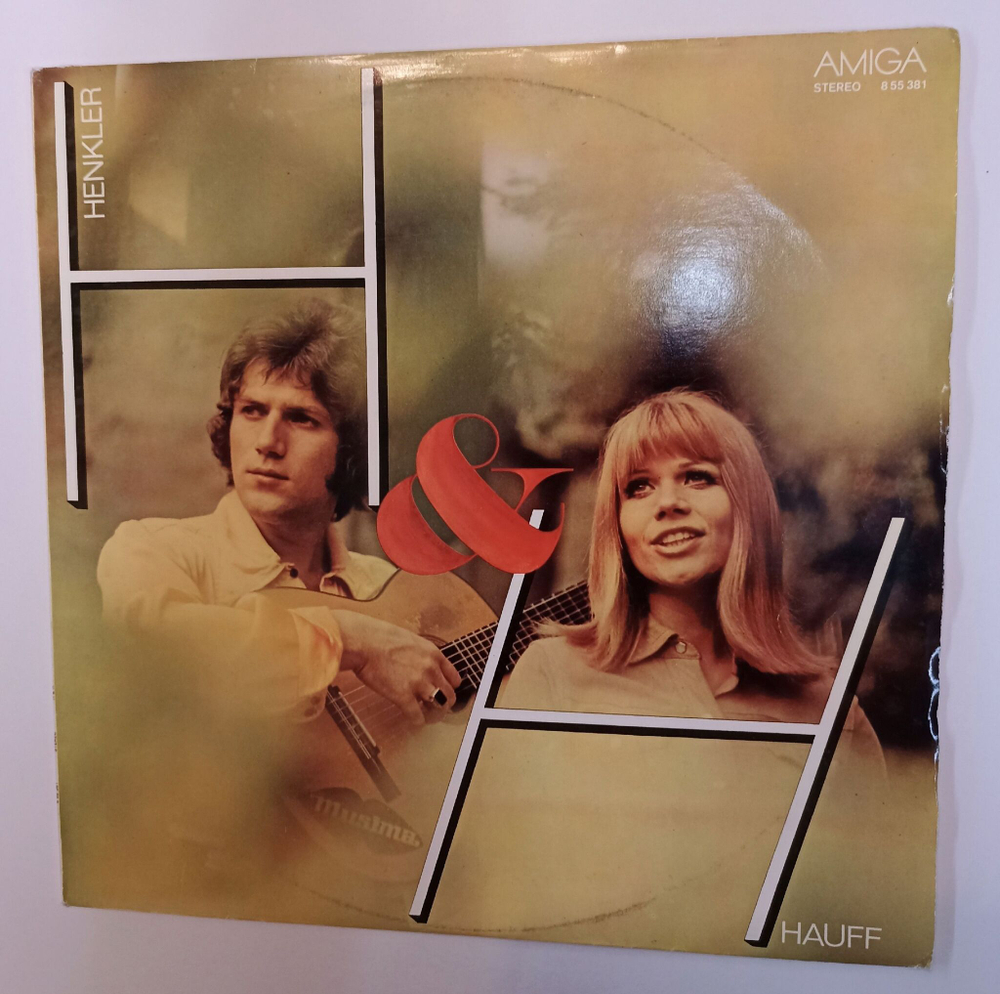 Винтажная виниловая пластинка LP Henkler and Hauff H and H (ГДР 1974)