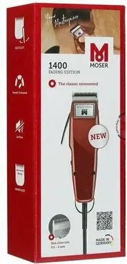Машинка Moser 1400 Fading Edition Bordeaux (1406-0002)