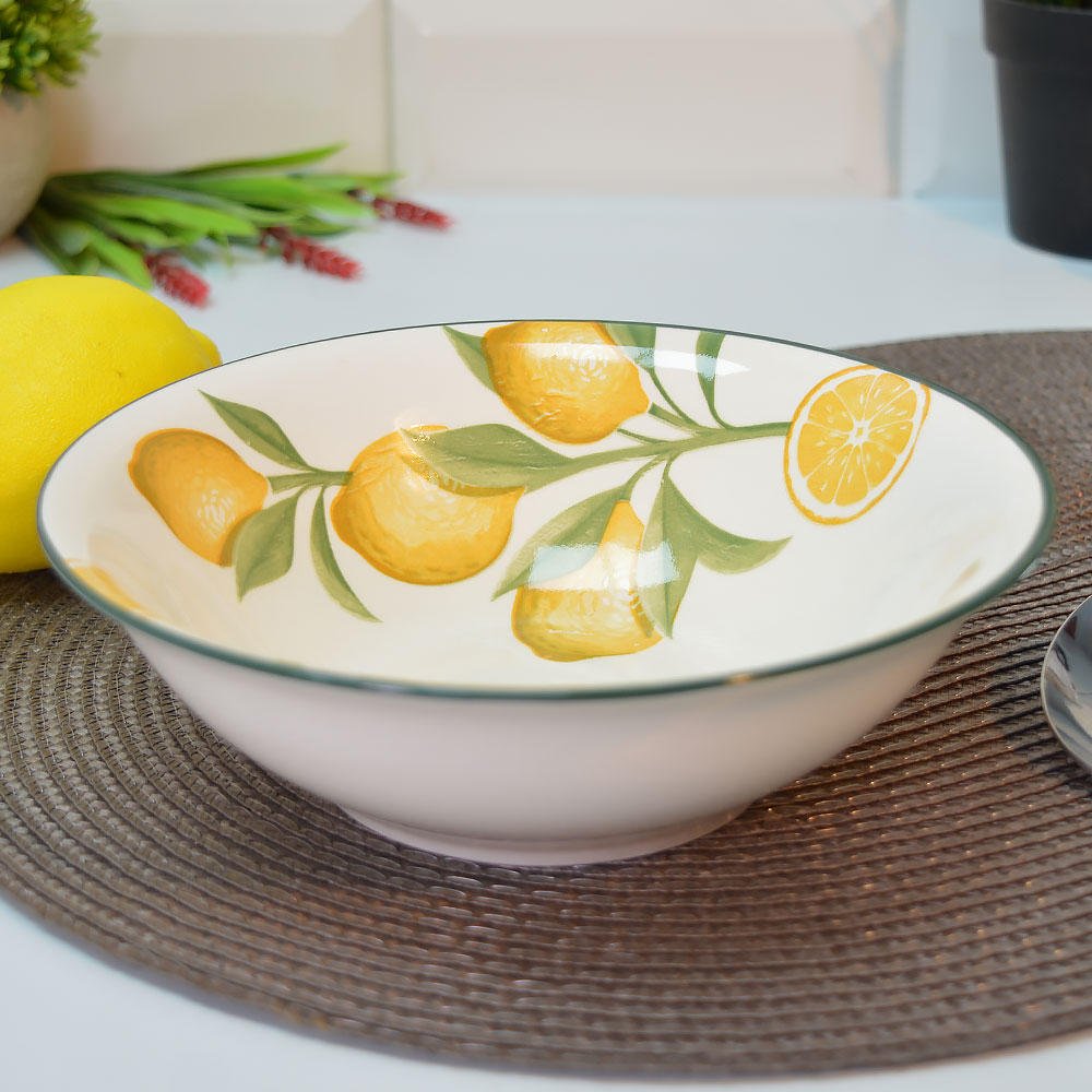 Миска суповая 18см Лимоны