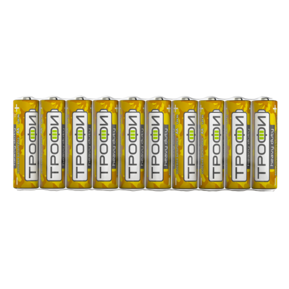 Батарейки Трофи R6-10S CLASSIC HEAVY DUTY Zinc | Батарейки Солевые