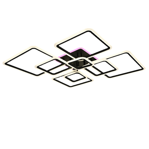 Потолочный светодиодный светильник CF-16070/4+4 BK ML