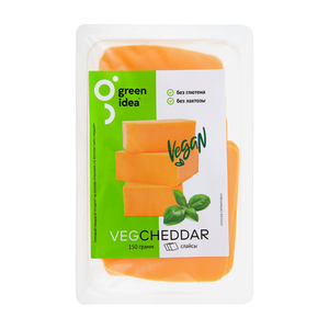 Сыр Чеддер в слайсах Green Idea, 150 г