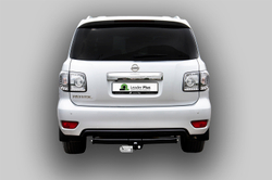 Фаркоп(прицепное) Лидер-Плюс для NISSAN PATROL (Y62) (внедорожник) 2010 -...(паспорт и сертификат в комплекте)(без электрики)N124-FC